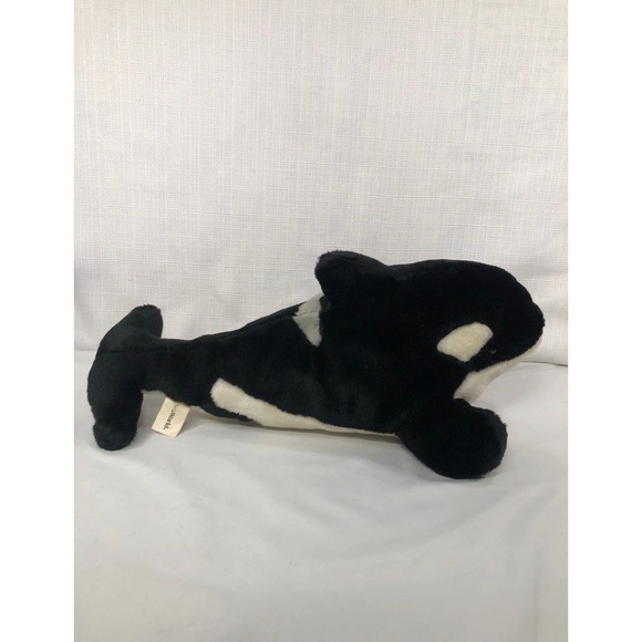 Seaworld Other - SeaWorld Orca Killer Whale Plush Stuffed Animal Shamu Black White 13 Inch